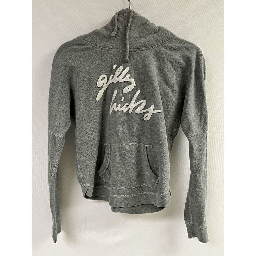 Gilly Hicks Sydney Womens Pullover High neck Hooded Sweatshirt Gray Size Small - Picture 1 of 4